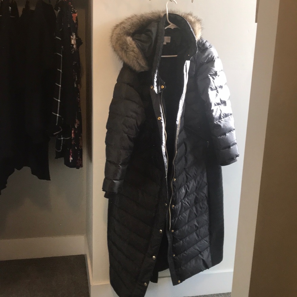 Micheal Kors full length coat